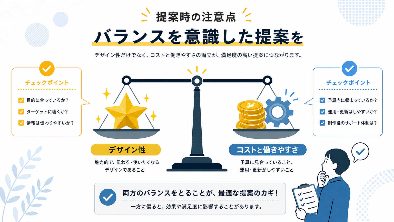 尖ったオフィスデザインを提案する際の注意点